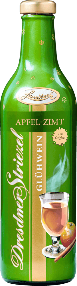 Vista previa: 12x Vorteils-Weinpaket Dresdner Striezel Glühwein Apfel Zimt - Lausitzer