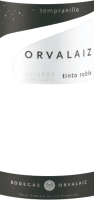 Vista previa: Orvalaiz Tempranillo Tinto Roble DO - Pagos de Obanos
