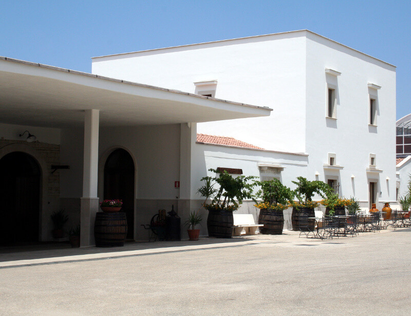 Bodega Torrevento vista exterior Bodega Torrevento vista exterior