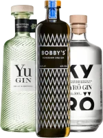 Selección exclusiva de ginebras de Europa - Pack de prueba de 3 unidades