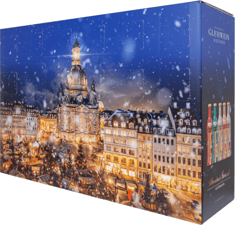 Calendario de Adviento de Glühwein de Dresdner Striezel 2024 - Lausitzer