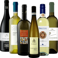 Vino blanco superventas de Italia - paquete de 6 degustaciones Vino blanco superventas de Italia - paquete de 6 degustaciones