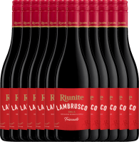 12er Vorteils-Weinpaket - Lambrusco Rosso Emilia IGT - Cantine Riunite