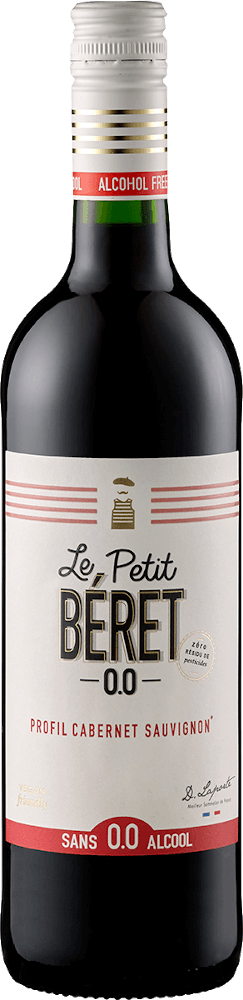 Vista previa: 6er Vorteils-Weinpaket - Le Petit Béret Rouge Intense Alkoholfrei - Le Petit Béret