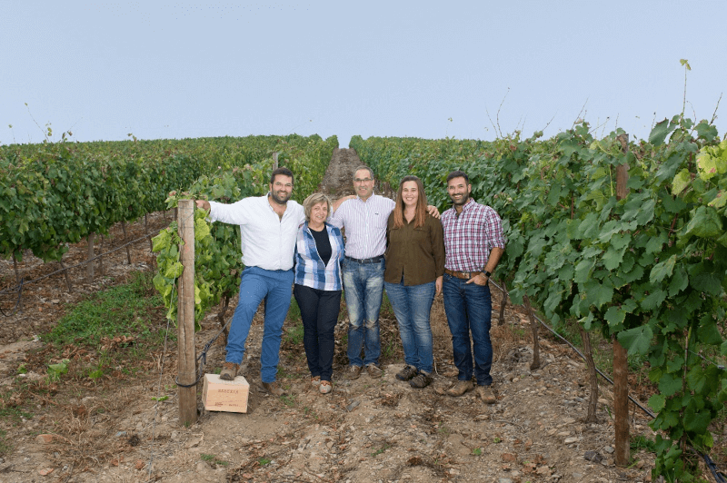 Familia de la Quinta das Arcas
