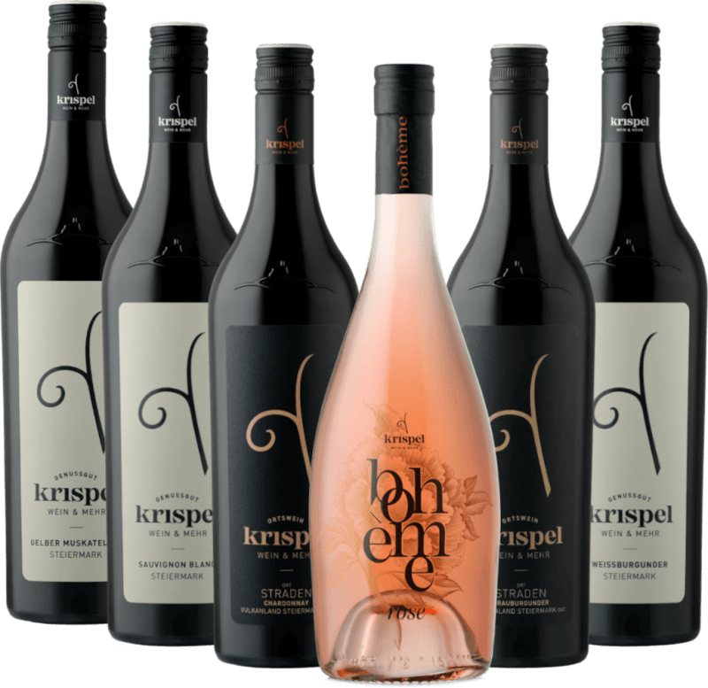 Latido del corazón de Estiria de la bodega Krispel – paquete de descubrimiento 6x