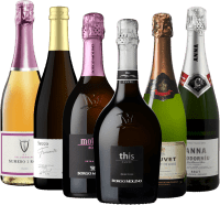 Variedad burbujeante para brindar - Paquete de degustación 6x