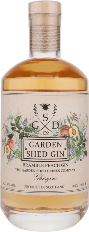 Bramble & Peach Gin - Garden Shed