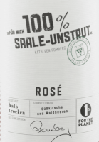 Vista previa: Für mich 100% Saale-Unstrut Rosé halbtrocken - Für mich 100% Saale-Unstrut