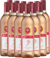 Vista previa: 12er Vorteils-Weinpaket - White Zinfandel - Barefoot