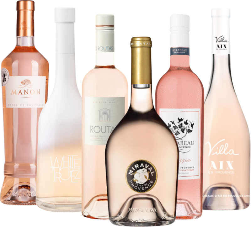 Rosado veraniego de Provenza - 6x degustación