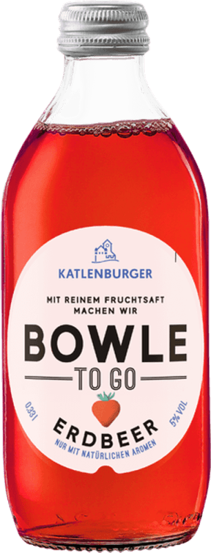 Bowle To Go Erdbeer 0,33 l - Katlenburger Kellerei