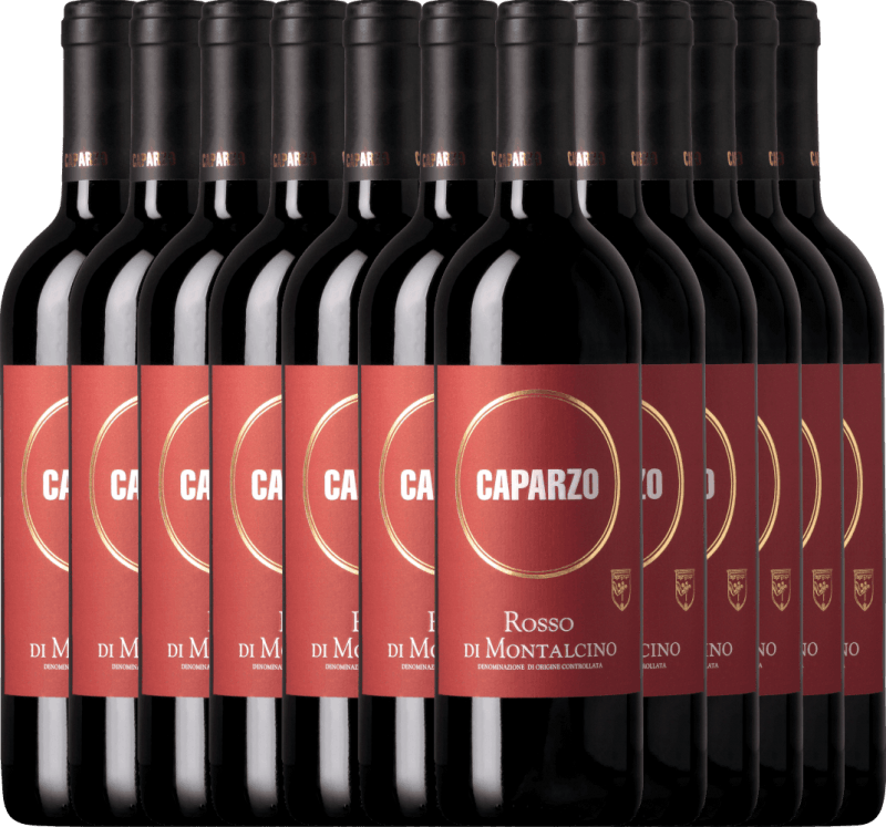 12er Vorteils-Weinpaket - Rosso di Montalcino DOC - Caparzo