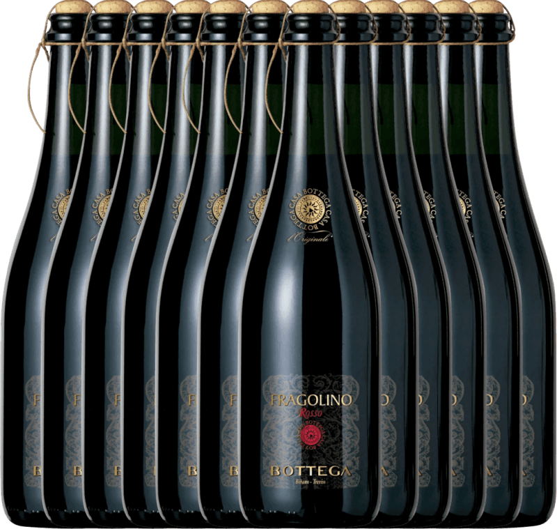 12er Vorteilspaket - Fragolino Rosso Frizzante - Bottega
