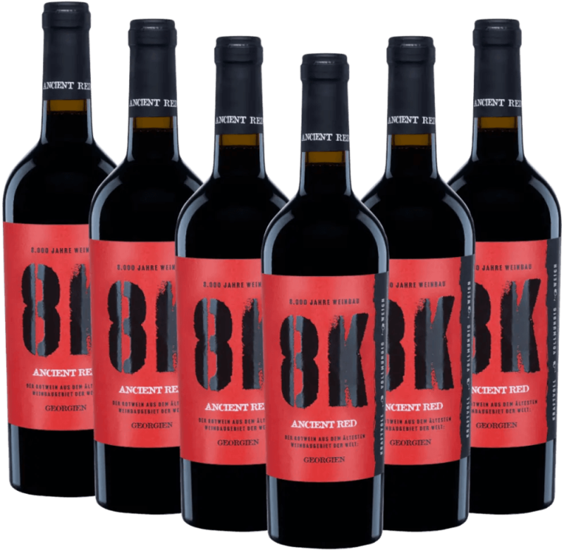 8K Ancient red - Bodega Teliani Valley - paquete especial 6x