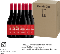 Vista previa: 6er Vorteils-Weinpaket - Lambrusco Rosso Emilia IGT - Cantine Riunite