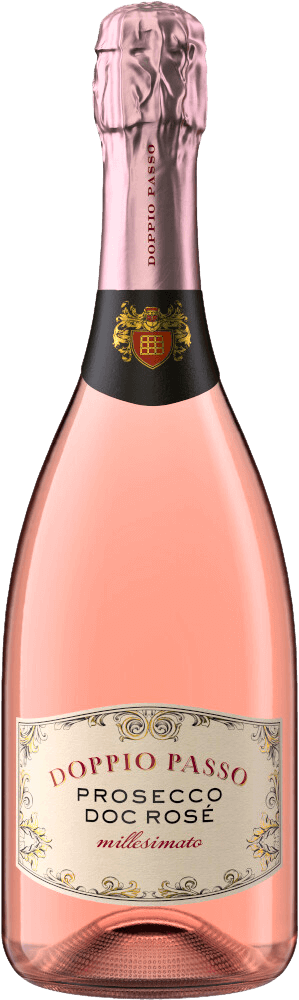 Vista previa: 12er Vorteilspaket - Doppio Passo Asolo Rosé Prosecco Millesimato D.O.C. - CVCB