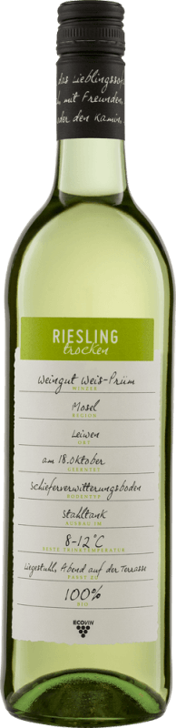 Riesling Qw Mosel Ecovin - Weis-Prüm