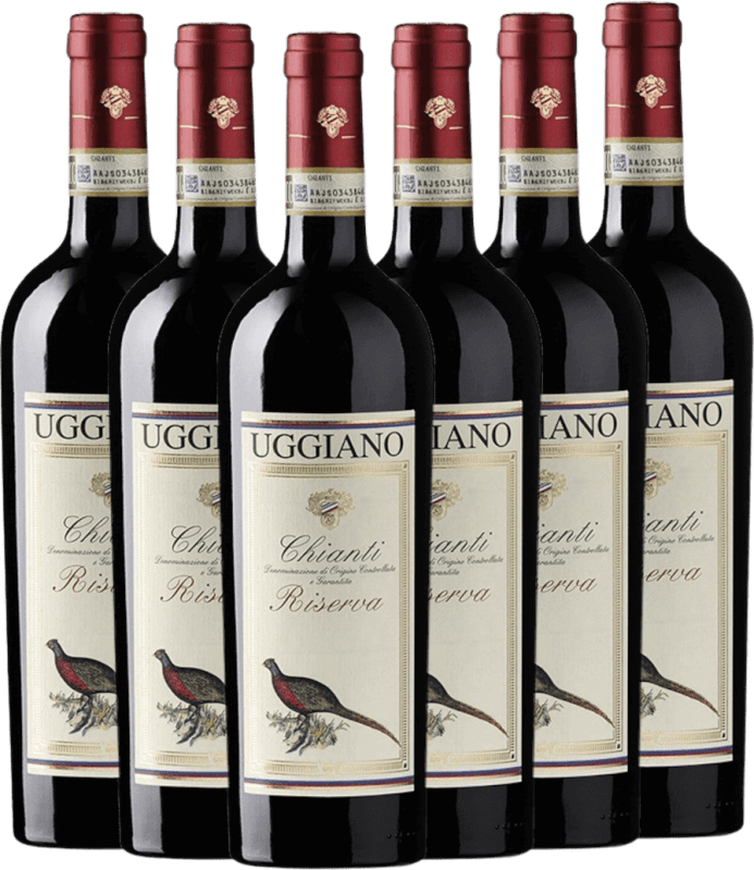 6x Vorteils-Weinpaket Fagiano Prestige Chianti Riserva DOCG - Azienda Uggiano