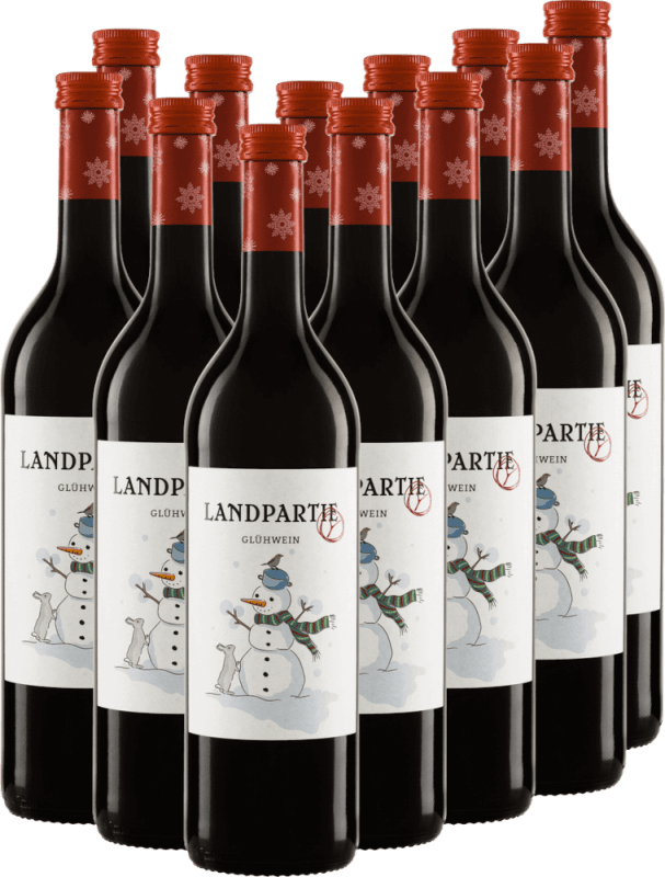 12x Vorteils-Weinpaket Landpartie Premium-Glühwein Rot - Peter Riegel Weinimport