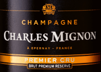 Vista previa: Brut Premium Réserve Premier Cru - Champagne Charles Mignon