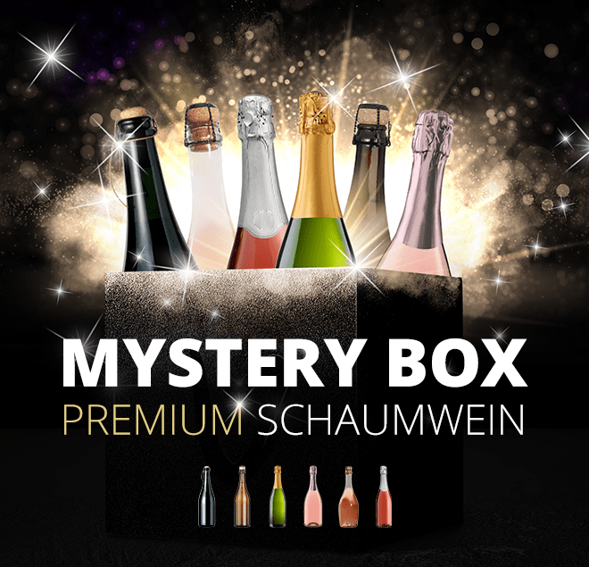 6er Premium Mystery Box - Sorpresa espumosa con vinos espumosos de VINELLO