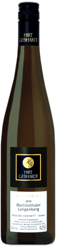 Martinsthaler Langenberg Riesling-Kabinett trocken - Hirt Gebhardt