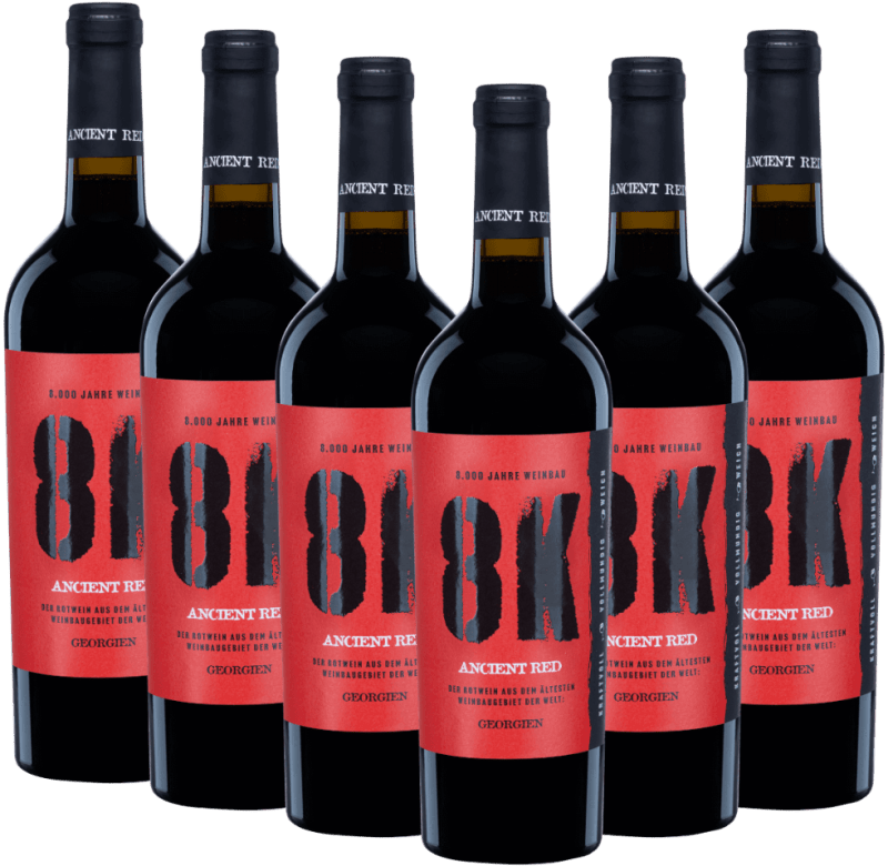 8K Ancient red - Bodega Teliani Valley - paquete especial 6x