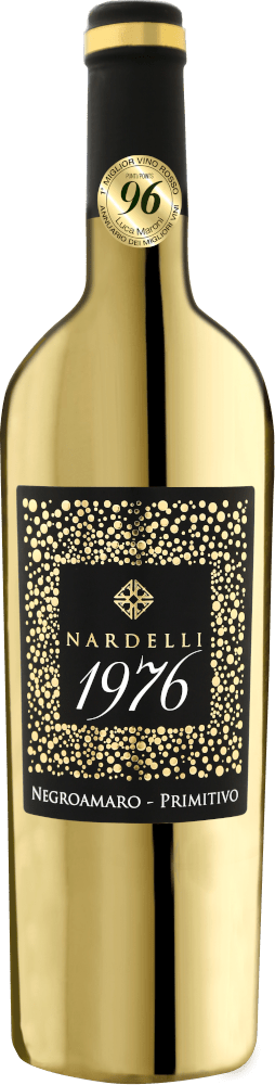 Vista previa: 1976 Gold-Edition Negroamaro Primitivo Puglia IGP - Nardelli - 6x Vorteilspaket