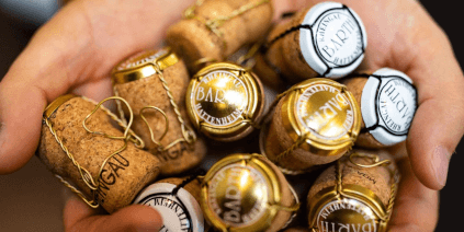 Sekt del Rheingau de la bodega Barth