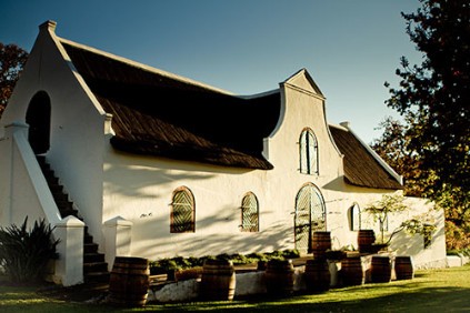 La bodega Klein Constantia de Sudáfrica