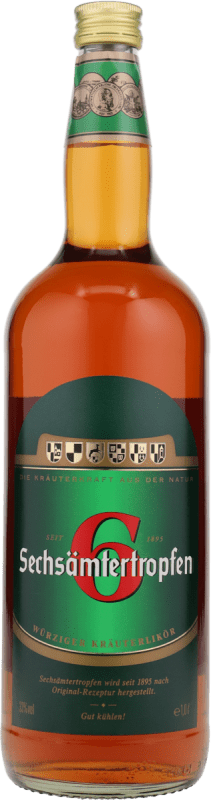 Kräuterlikör 1,0 l - Sechsämtertropfen